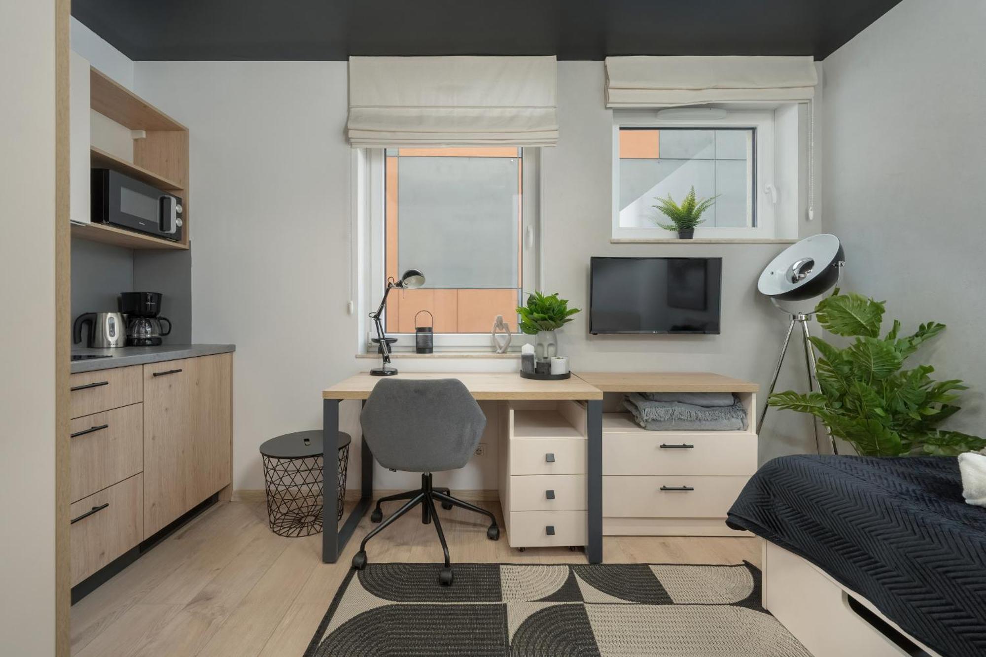 Trendy Studios With Home Office Near Wroclaw Main Station By Noclegi Renters Ngoại thất bức ảnh